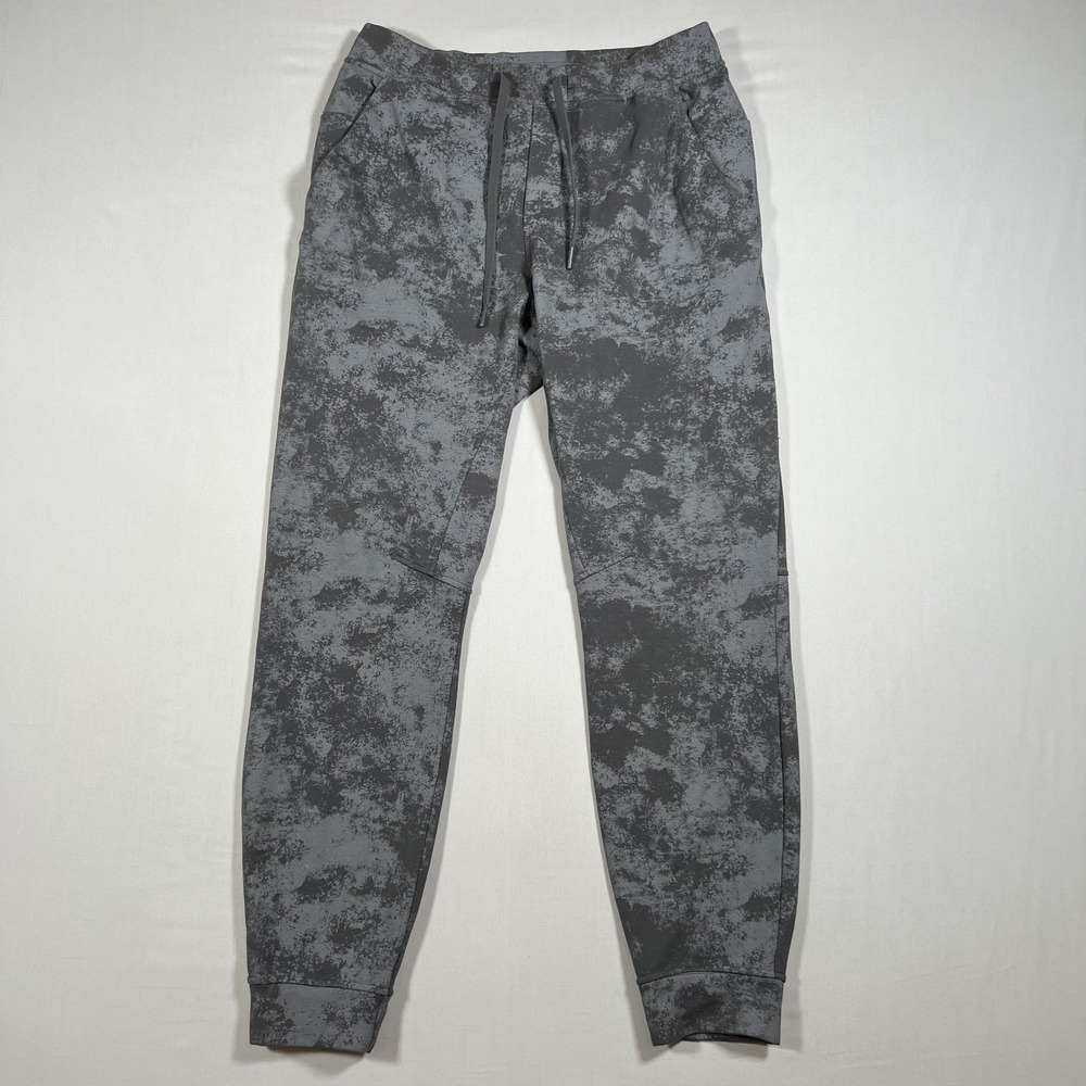 Lululemon City Sweat Joggers Pants Mens Medium Astral Graphite Gray French Terry